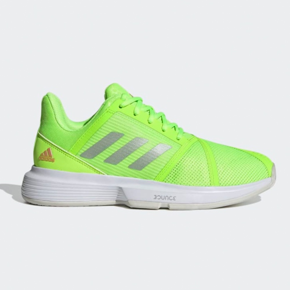 Adidas Adidas CourtJam Bounce Women's Tennis Shoes Size 10 Prime Green NIB NEW